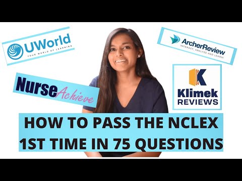 HOW TO PASS THE NCLEX 1ST TIME IN 75 QUESTIONS!