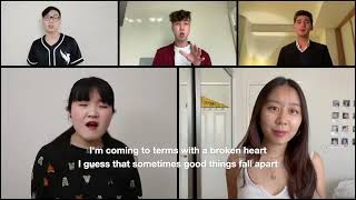 "Good Things Fall Apart"   DeCadence A Cappella Spring 2021 with lyrics