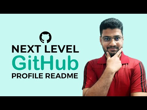 Create an Amazing GitHub Profile | Must have for developers - YouTube