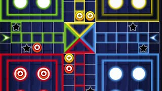 How to play GLOW Ludo - dice game play me v/s computer screenshot 2