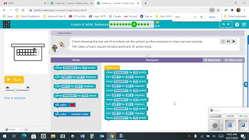 code org artist sequence solutions