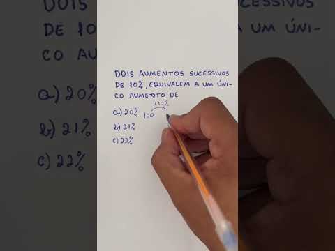 Aumentos sucessivos em