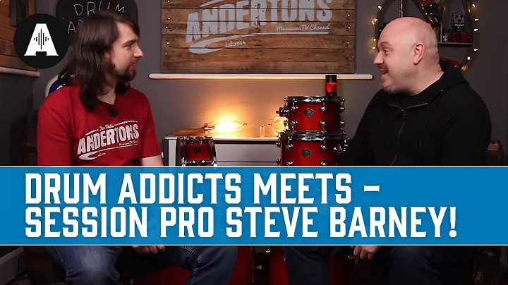 Drums Addicts Meets Steve Barney drummer for Anast...