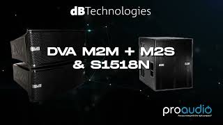 dB Technologies DVA M2M & Sub S1518N
