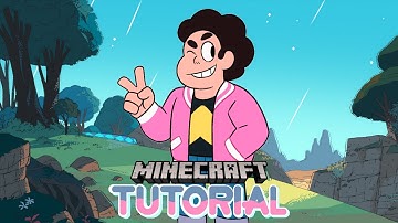 Minecraft Steven Universe Future Steven Statue Building Tutorial