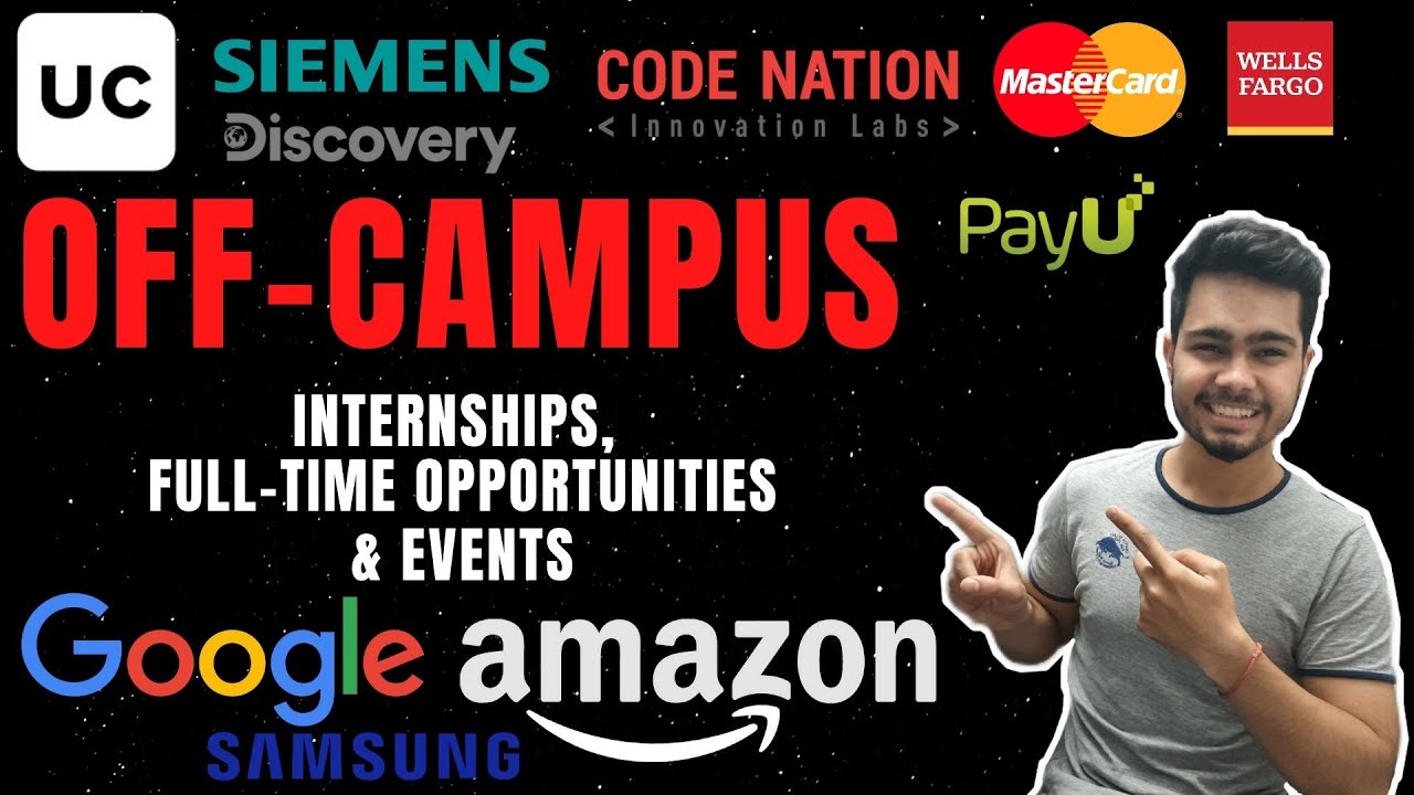 OFF Campus Opportunities | Off Campus Drives | 2021 | 2020 | 2022