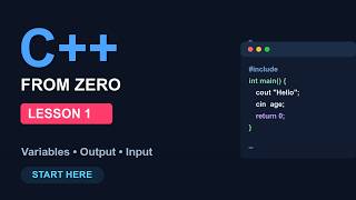 🚀 C++ From Absolute Zero Your First Program! Lesson 1 News