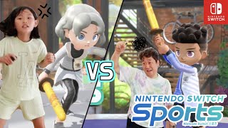 라임vs 라파 닌텐도 스포츠 홈트 대결! 땀뻘뻘 링피트를 뛰어넘는 메타버스 운동게임 [닌텐도스위치 스포츠] Nintendo Switch Sports