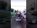 A Loose Tire Rolled Toward His Car… Watch His Reaction 😱 #shorts #viralshorts #unexpected
