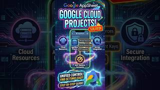Google Cloud Projects & Service Accounts in AppSheet |  #appsheet #nocode #appsheettutorial #google
