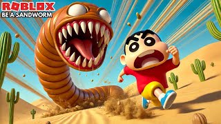Be a Sandworm Survival Gameplay in Tamil | GAMING WITH SHINCHAN