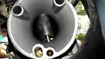 How the CV CARBURETOR work in action.