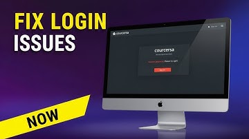 How do I fix Sign in Errors on My Coursera Account? - Step by Step