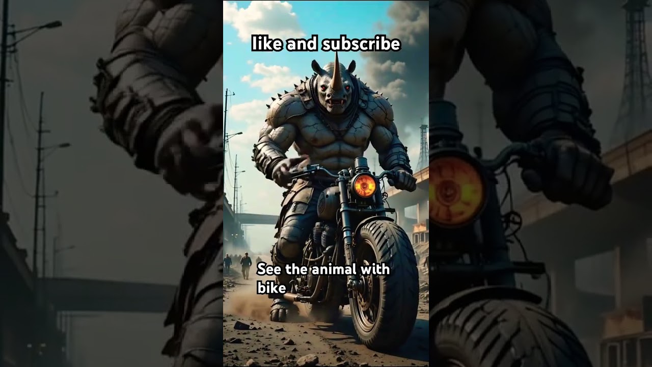 Merge animals with humans bike 