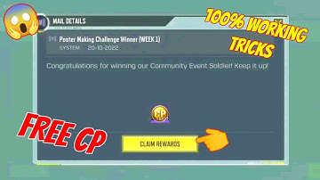 how to get Free cp in Cod mobile | 100% Working Tricks | get free cp in codm | codm redeem code 2022