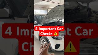 Road Trip Se Pehle Car Checklist | 4 Important Checks #car #kia