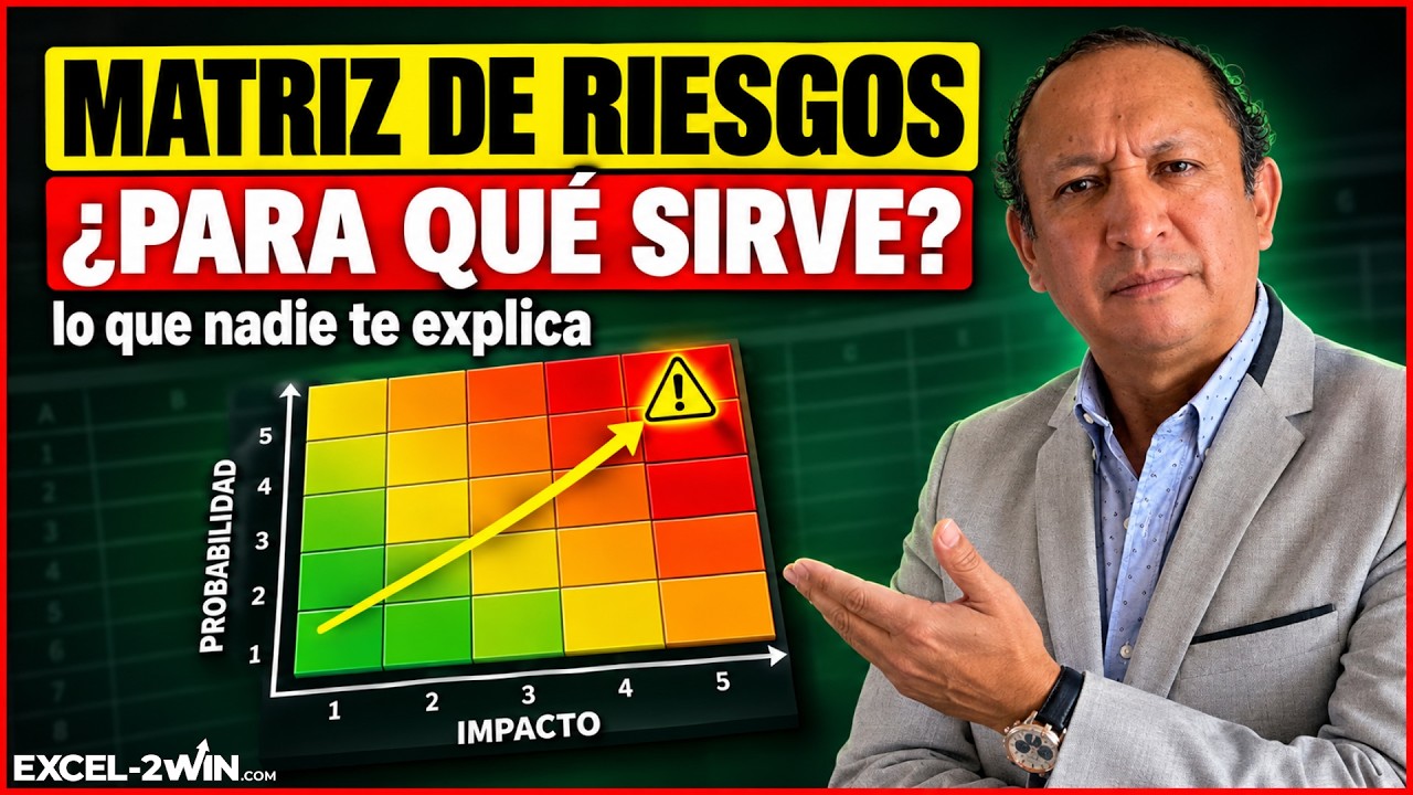 Curso gratis de matriz de riesgos en Excel