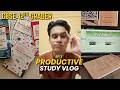 Realistic Student Life | Class 12 Daily Routine Study Vlog India