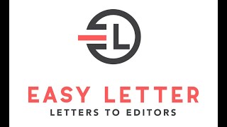 Easy Letter Tutorial Video - Youtube Video