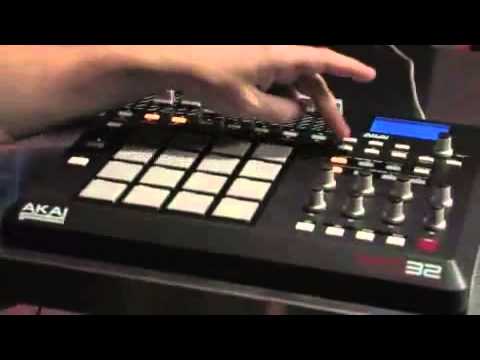 Akai Pro MPD32 @ Getinthemix.co.uk - YouTube