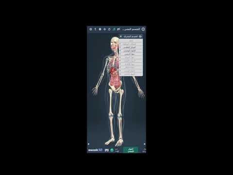تطبيق مجاني لشرح جسم الإنسان بتقنية #الواقع_الإفتراضي .