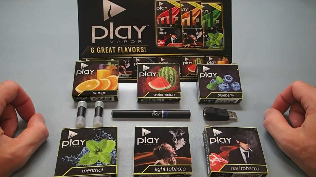 play tobacco Play Vapor: Electronic Cigarette Starter Kit Review