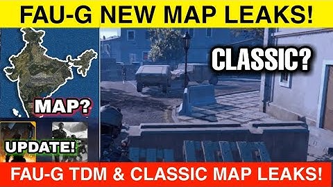 FAUG GAME TDM OR CLASSIC MAP LAUNCH UPDATE ! | FAUG NEW UPDATE | FAUG GAME | #FAUG​ #GAME