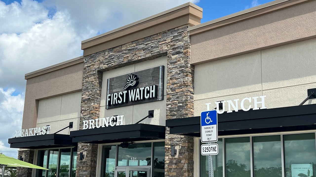 Eating at First Watch at The Villages, Florida Great Spot for