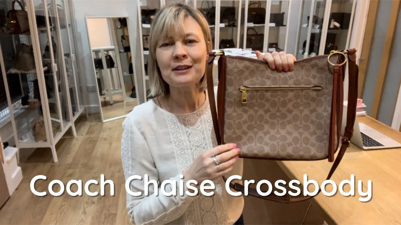 Coach Chaise Pebbled Leather Crossbody Bag