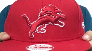 Lions 'TEAM-BASIC SNAPBACK' Red-White Hat by New Era