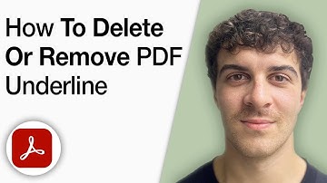 How to Delete or Remove PDF Underline by Using Adobe Acrobat Pro [2025 Full Guide]