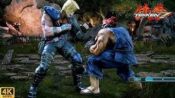 Tekken 7 | Paul 💥 Akuma | CPU vs CPU AI vs AI