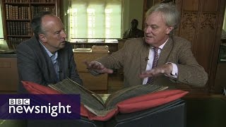 Inside the mystery of medieval manuscripts  - BBC Newsnight