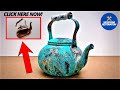 EXTREMELY Corroded Copper Tea Kettle - Perfect Restoration