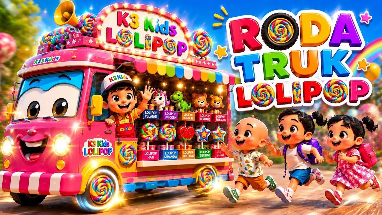 Watch 🍭🚚 Roda Truk Lolipop Berputar Putar | Lagu Anak Balita Indonesia on YouTube Watch 🍭🚚 Roda Truk Lolipop Berputar Putar | Lagu Anak Balita Indonesia on YouTube