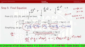 L6(ii):Logarithmic Functions | Exercise 5.4 | Class 12 NCERT Mathematics Chapter 5