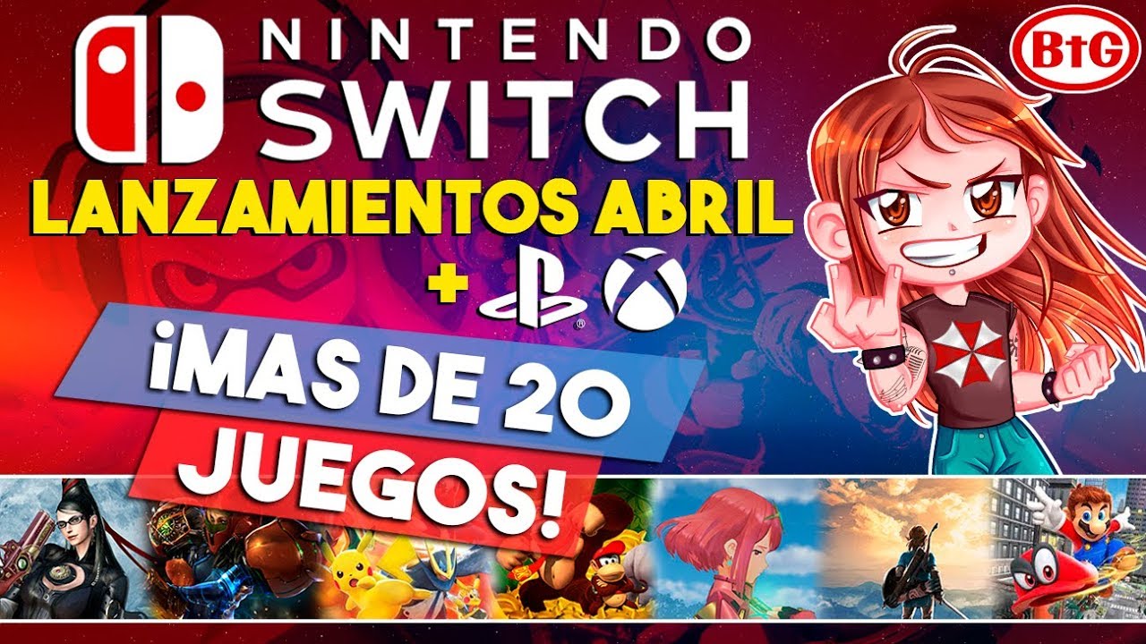 💥 Los MEJORES JUEGOS de ABRIL para SWITCH + EXTRA de PS4 ...