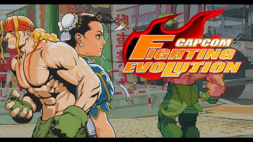 〖 𝐏𝐒𝟓 〗Fighting Collection 2〖 Capcom Fighting Evolution / alex  & chun-li  Arcade Playthrough 〗