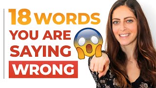 18 Most Difficult Words to Pronounce in English | Common Mistakes screenshot 5