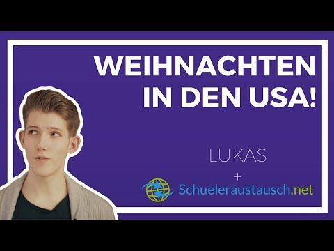 Video: Weihnachten In Den USA: Der Wichtigste Feiertag Des Jahres