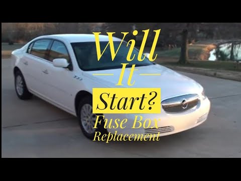 Will it Start? Fuse box replacement on a 2008 Buick ... buick lucerne fuse box replacement 
