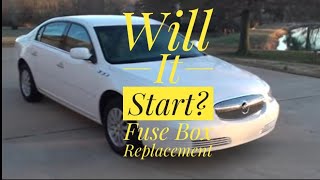 Will it Start? Fuse box replacement on a 2008 Buick Lucerne.