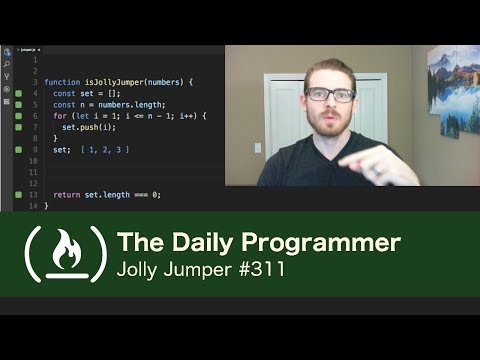 Jolly Jumper - The Daily Programmer #311