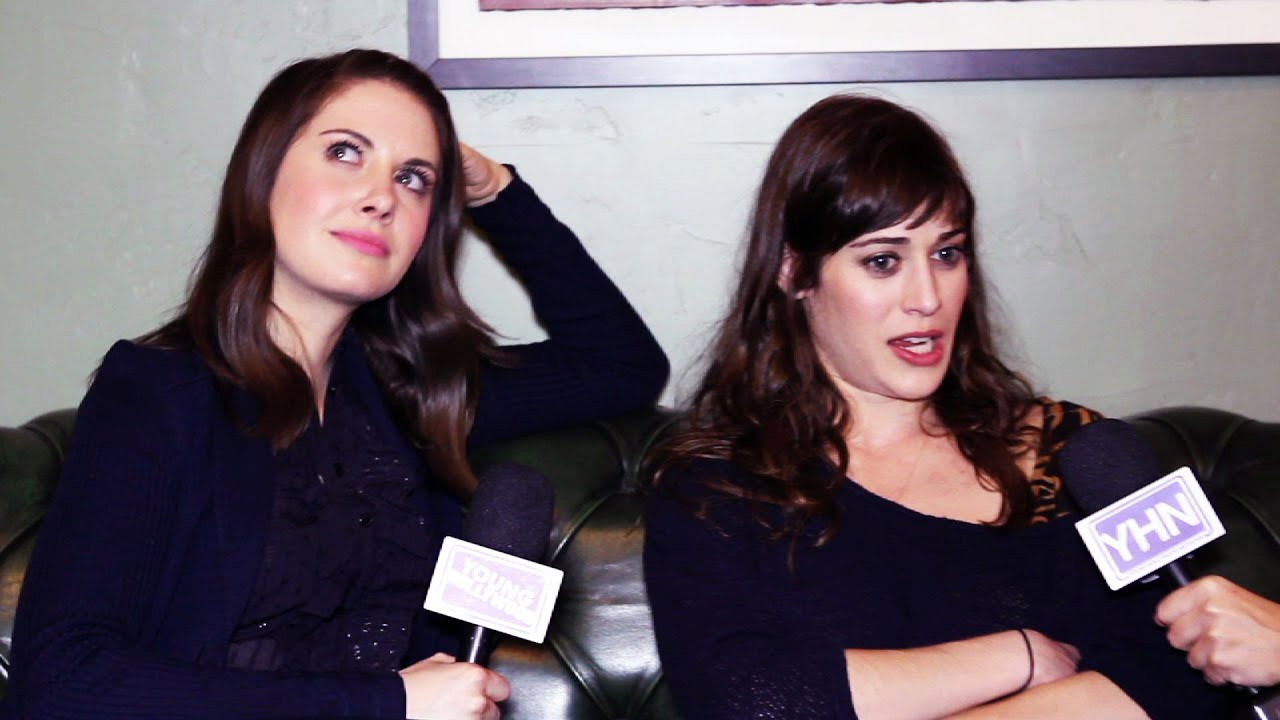 Alison Brie & Lizzy Caplan Dish Sex Scenes at Sundance - YouTube