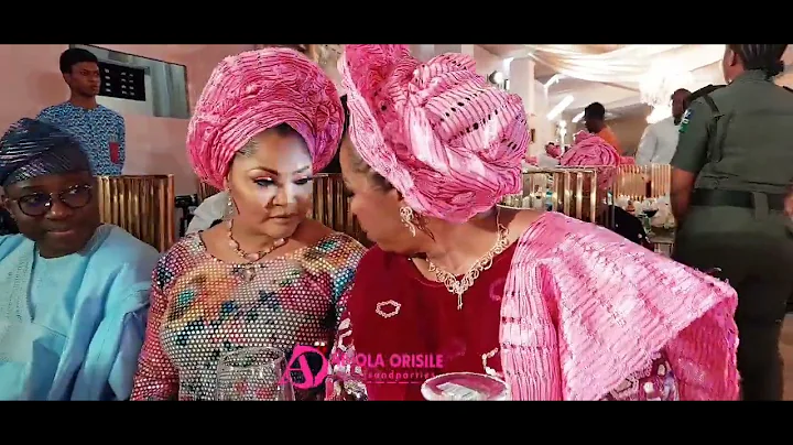 GLAMOUROUS OLORI SEKINAT ELEGUSHI LOVE UP WITH SHADE OKOYA & OLORI MARIAM ONIRU