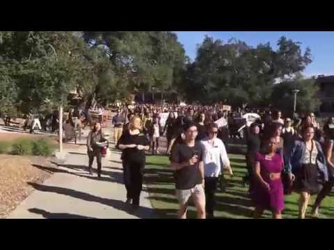 Black Out March at the Claremont Colleges