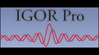 Making a Basic Figure in IGOR Pro