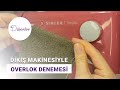 Singer Ev Tipi Dikiş Makinesinde Overlok Benzeri Dikiş