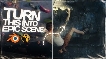 This is how I created an Indoor to Outdoor shot in Blender & Nuke