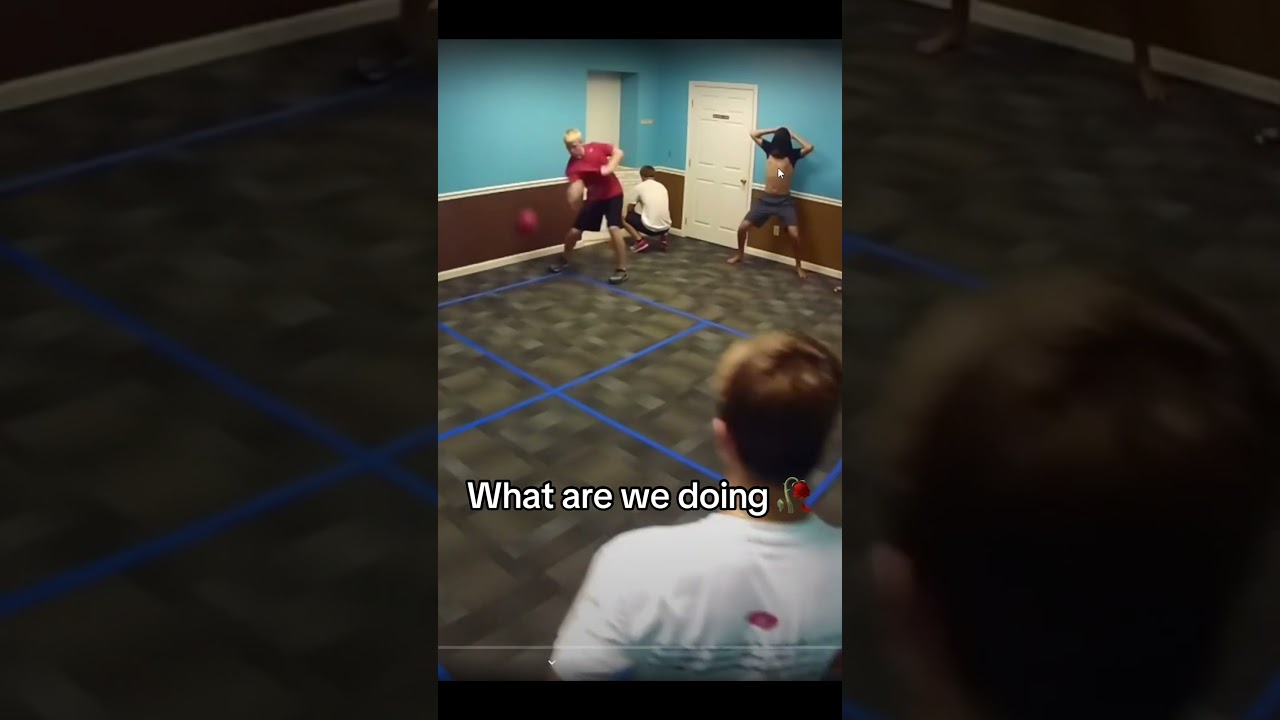 What is he doing 😭 